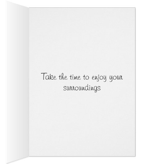 Card - Sparrow among Pink Blossoms (Inside (Right))