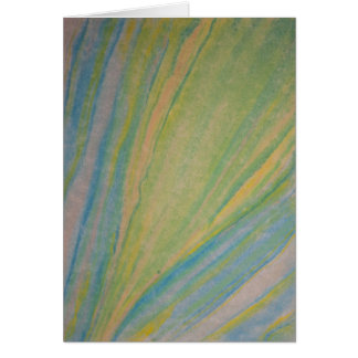 Card: "Spring Flow" fine art pastel