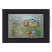 Card - Storybook Lion (Front Horizontal)