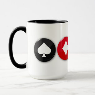 Card Suites Design Mug