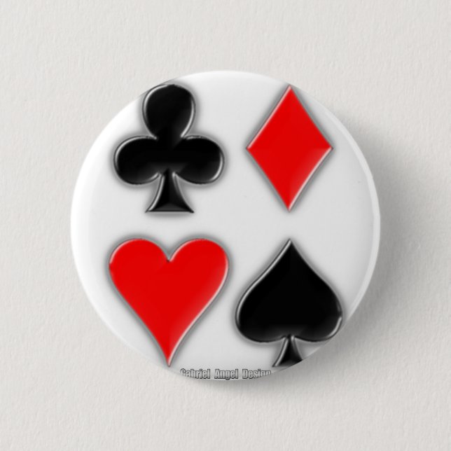 Card Suits Button (Front)
