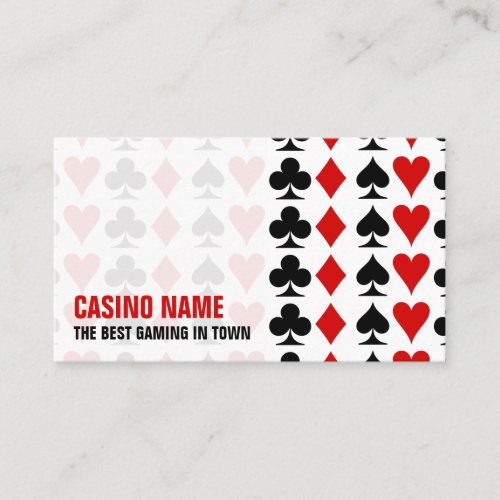 Card Suits Casino Gaming Industry