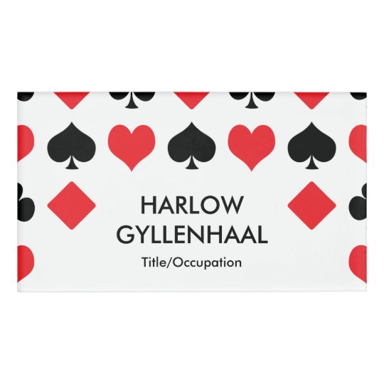 Card Suits Casino Name Tag Zazzle Com Import of foreign playing cards was banned in 1628 in. card suits casino name tag zazzle com