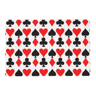 Card Suits Design Placemat