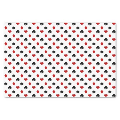 Card Suits  Poker Theme  Tissue Paper