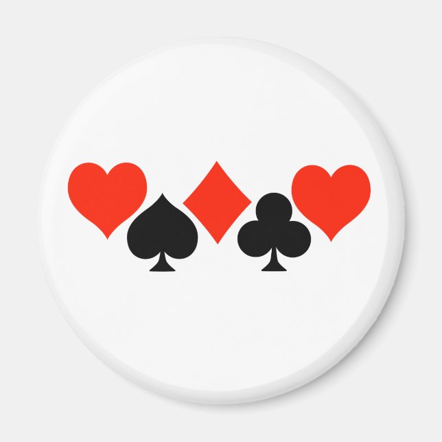 Card Symbols Magnet (Front)