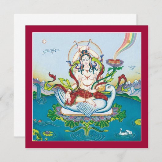 CARD Tara Protecting from Poisons, square+envelope (Front/Back)