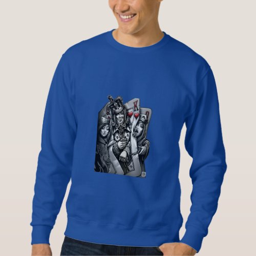 Card tatoo king art  sweatshirt