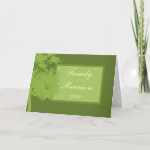 Card Template - Family Reunion