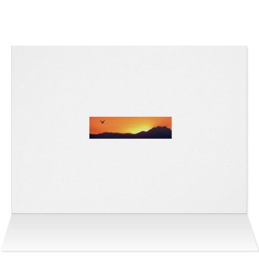 Card:The First Step is the Dream card - Isle & Sun (Inside Horizontal (Top))