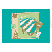 CARD ~ Tropical Fish (Front Horizontal)