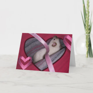 Card: Valentine Mouse Holiday Card