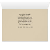Card—Victorian, love, gift, poem (Inside Horizontal (Bottom))