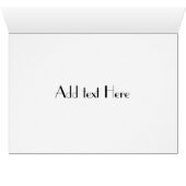 Card Vintage Dance Girls (Inside Horizontal (Bottom))