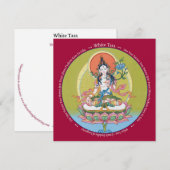 CARD White Tara - with envelope (Front/Back)