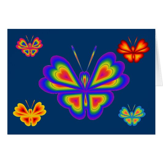 Card with butterflies1.1 (Front Horizontal)