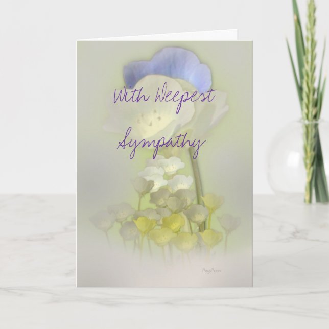 Card - With Deepest Sympathy (Front)