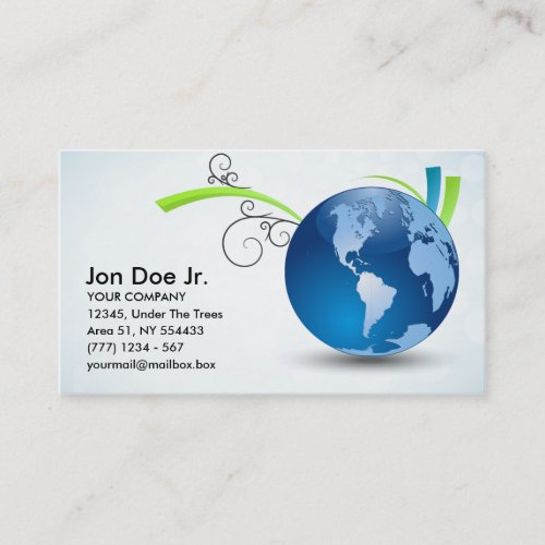 International transport business card