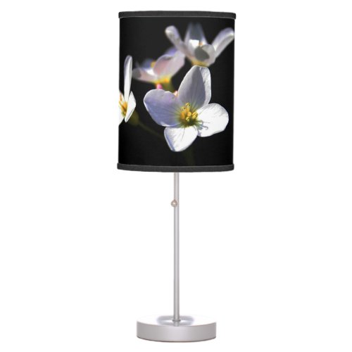 Cardamine Pratensis Flowers tlcnm Table Lamp