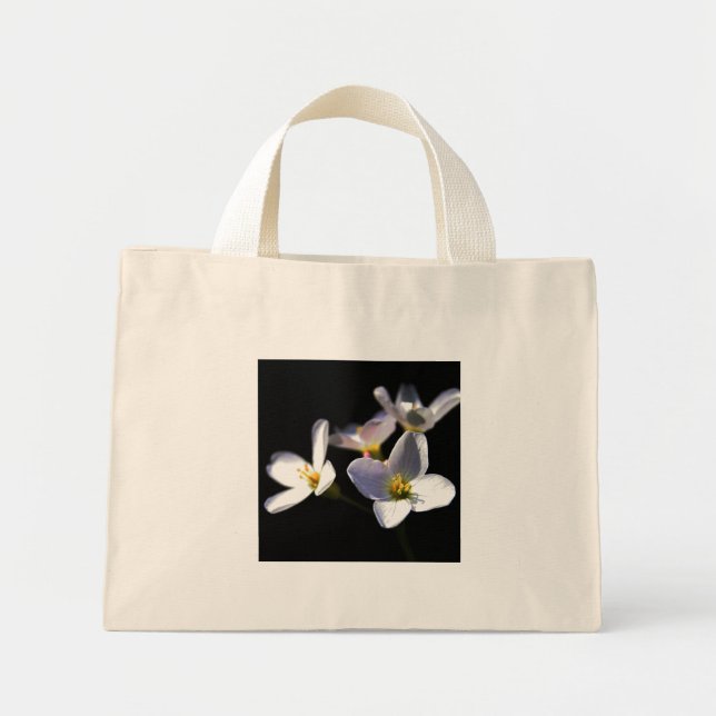 Cardamine Pratensis Flowers ttcna Mini Tote Bag (Front)