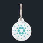 Cardano ADA Pet ID Tag<br><div class="desc">Cardano is a fully decentralized cryptocurrency project that is developed based on open source software. Experts and engineers from all over the world take part in the creation and development of the project.</div>