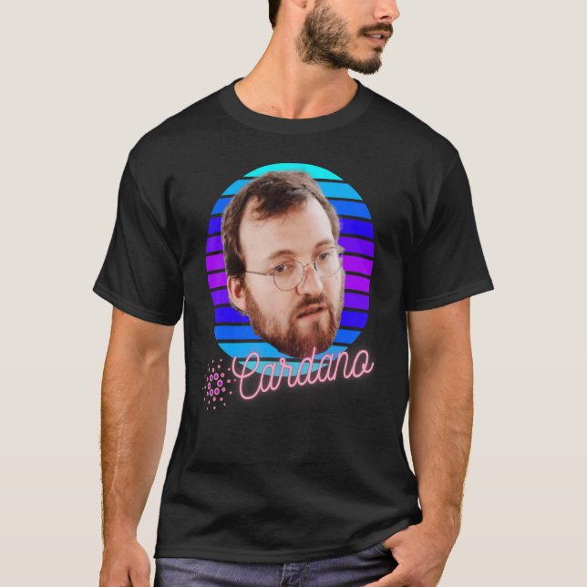 Cardano Charles Hoskinson Blockchain Crypto Crypto T-Shirt (Front)