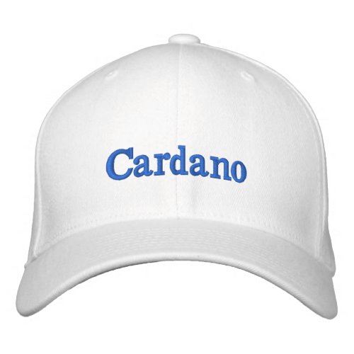 Cardano Embroidered Baseball Cap