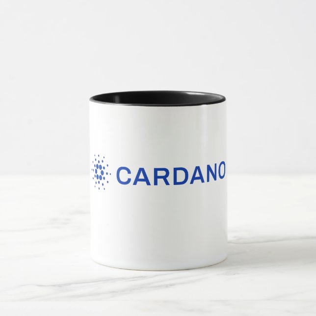 Cardano Full Logo Image Mug (Center)