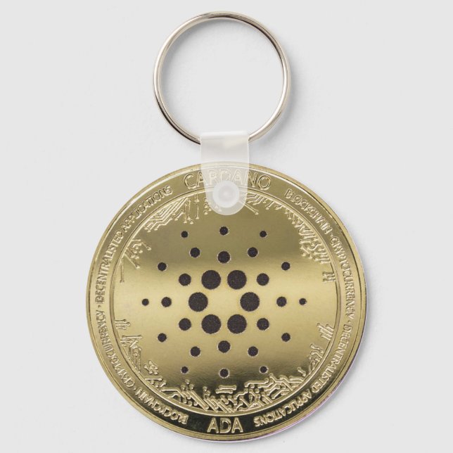 Cardano Keychain (Front)
