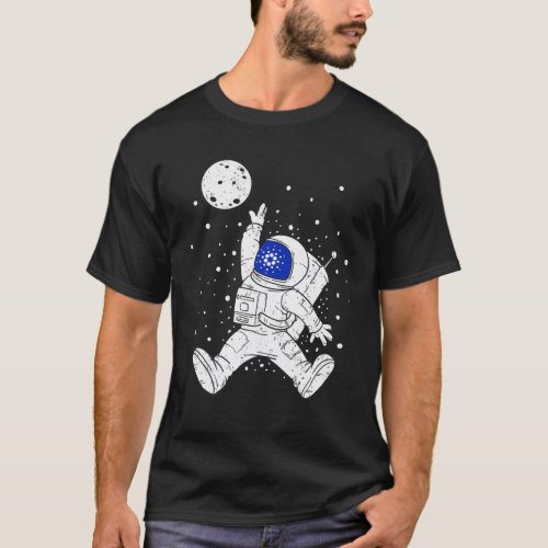 Cardano To The Moon Cardano ADA Cryto Coin Vintage T_Shirt