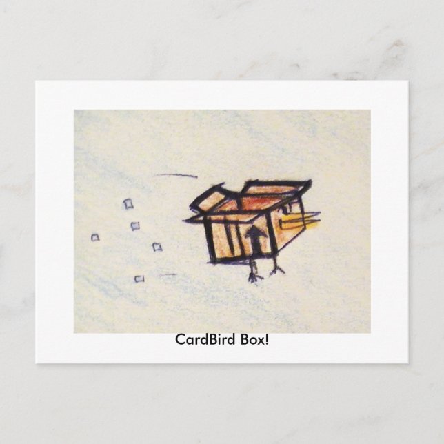 CardBird Box! Postcard (Front)