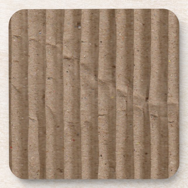 Cardboard 2 beverage coaster (Front)