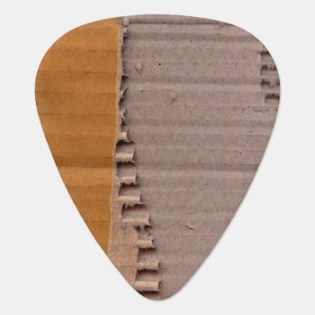 Cardboard Guitar Pick by The_Pick_Place at Zazzle