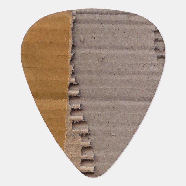 Cardboard Guitar Pick (Front)