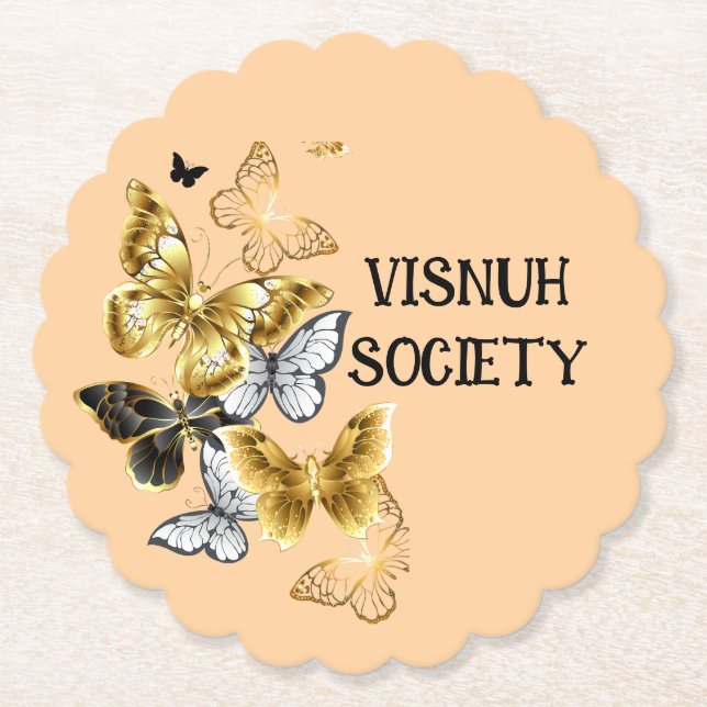 Cardboard Subzetter Paper Coaster (Front)