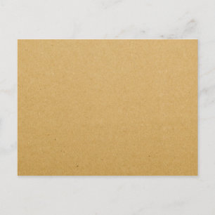 Cardboard texture postcard