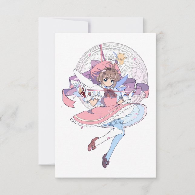 cardcaptor sakura invitation (Front)