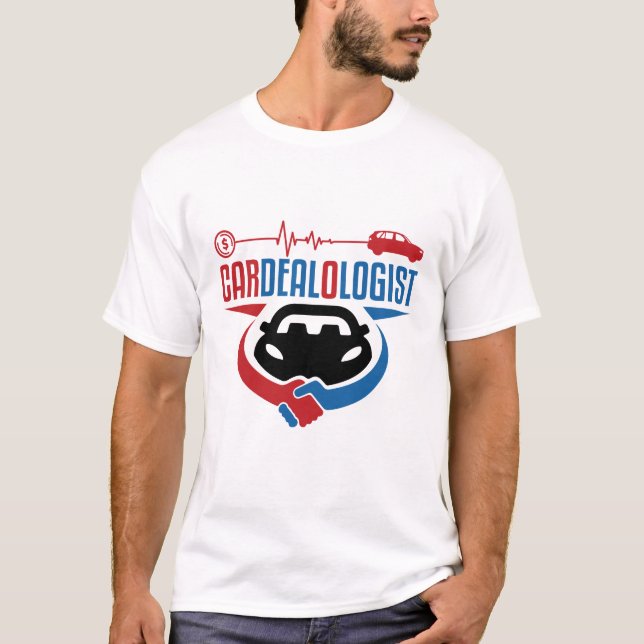Cardealologist Car Salesman Salesperson T-Shirt (Front)