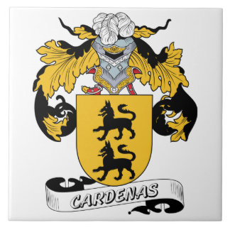 Cardenas Family Crest Ceramic Tile
