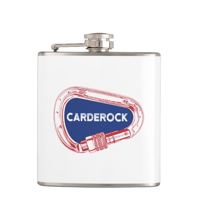 Carderock Climbing Carabiner Flask (Front)
