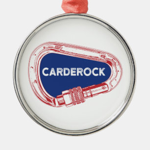 Carderock Climbing Carabiner Metal Ornament