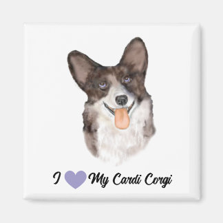 Cardi Corgi Love Magnet