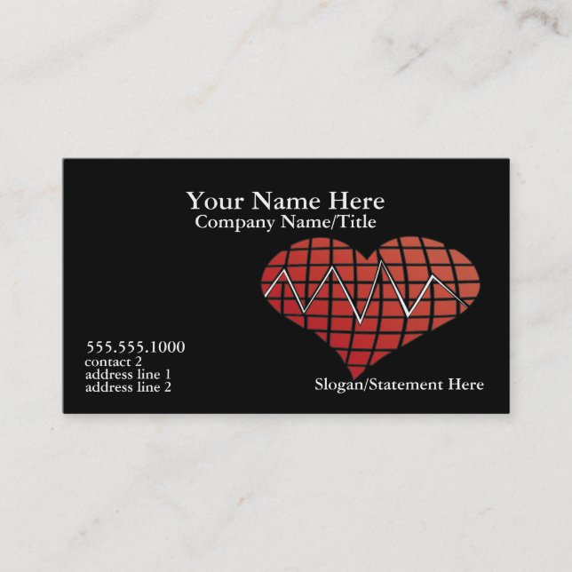 Cardiac Business Card (Front)