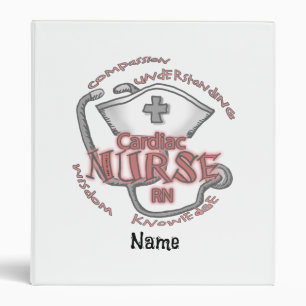 Cardiac Care Nurse 3 Ring Binder