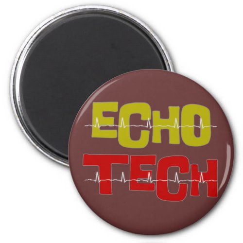 Cardiac Echo Tech gifts Magnet