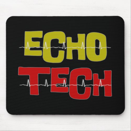 Cardiac Echo Tech gifts Mouse Pad
