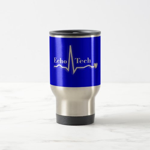 Cardiac Echo Tech Gifts Travel Mug