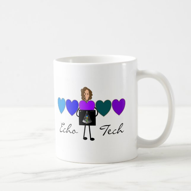 Cardiac Echo Technician Unique Gifts Coffee Mug (Right)