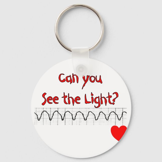 Cardiac/ ER Nurse Hilarious sayings Keychain (Front)