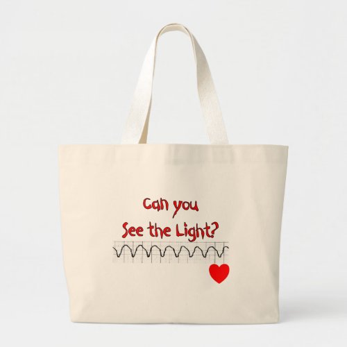 Cardiac ER Nurse Hilarious sayings Large Tote Bag